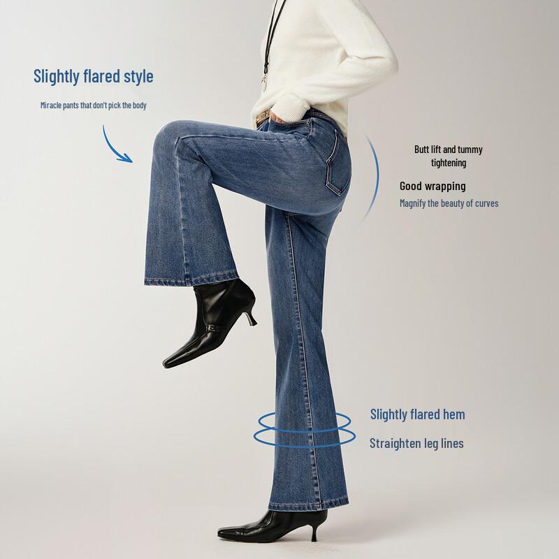 

JZ & Anna K Women s Slim-Fit Brushed Stretch Bootcut Jeans XL