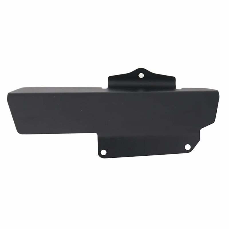 

QM-Motorcycle Accessories Exhaust Protection Plate Cover For SYM Maxsym 400 Maxsym400 - чёрный