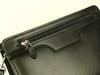 Bag Genuine Leather Tele Pouch Formal Specifications in Ceremonial Occasions Silver Hardware [Awaji Studio] <Smooth Leather> (Black/Black) [Made