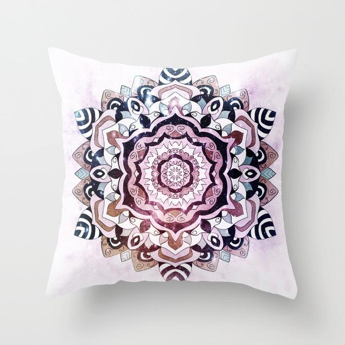 New Mandala Series Ethnic Theme Polyester Pillow Case Cushion Exotic