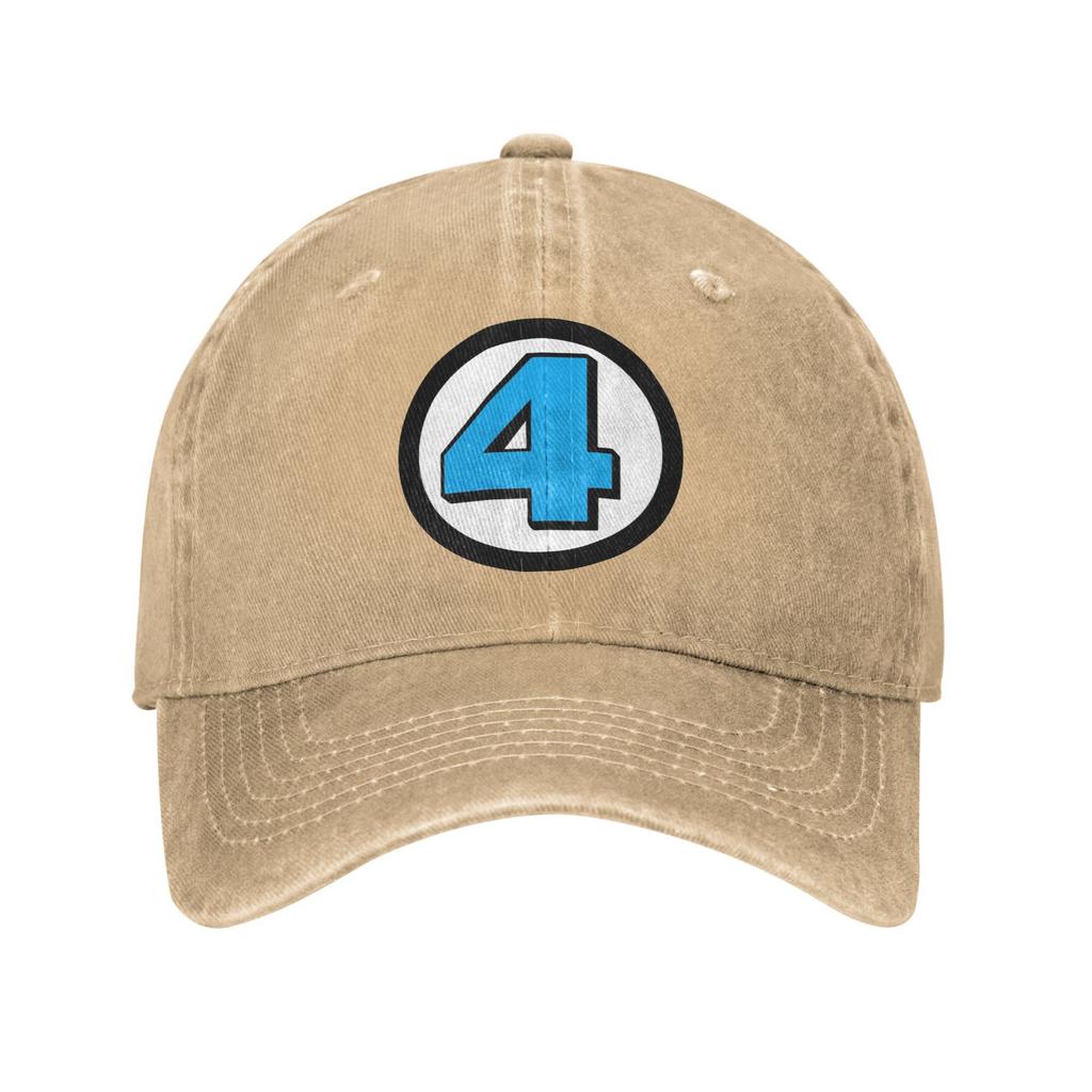 Fantastic Four 4 Logo Merch Baseball Cap Men Women Fashion  Caps Hat Adjustable Trucker Hats Snapback Cap
