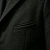Men's Mid-Length Woolen Coat, Lightweight Color Winter Overcoat Jacket for Fall and Winter