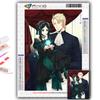 5D Diy Diamond Painting Anime Black Butler Cross Stitch Full Diamond Embroidery Mosaic