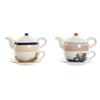 Dolomite Teapot - Home ESPRIT - 750 Ml - Multicolor - 13x18x15 Cm - Set of 2 - Dishwasher Safe