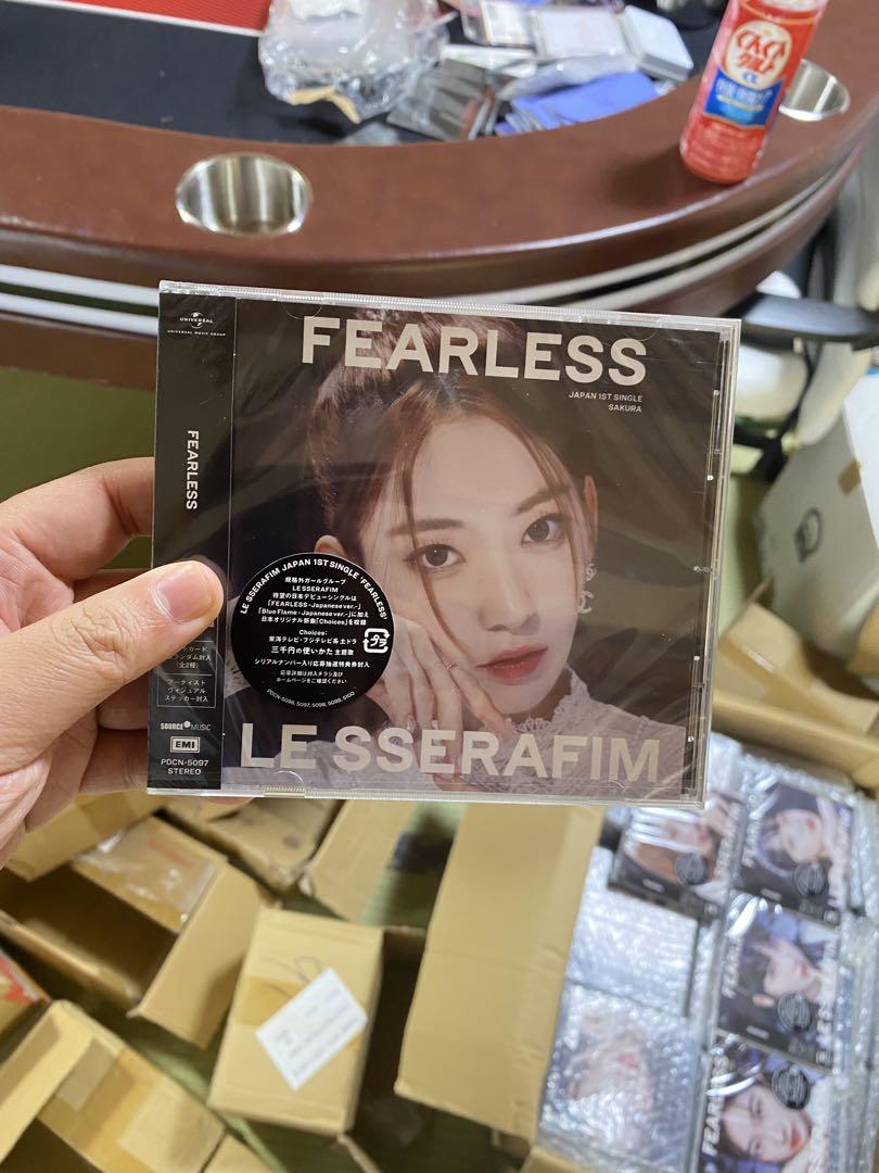 

[USED] LE SSERAFIM FEARLESS First Press Limited Edition 5 discs