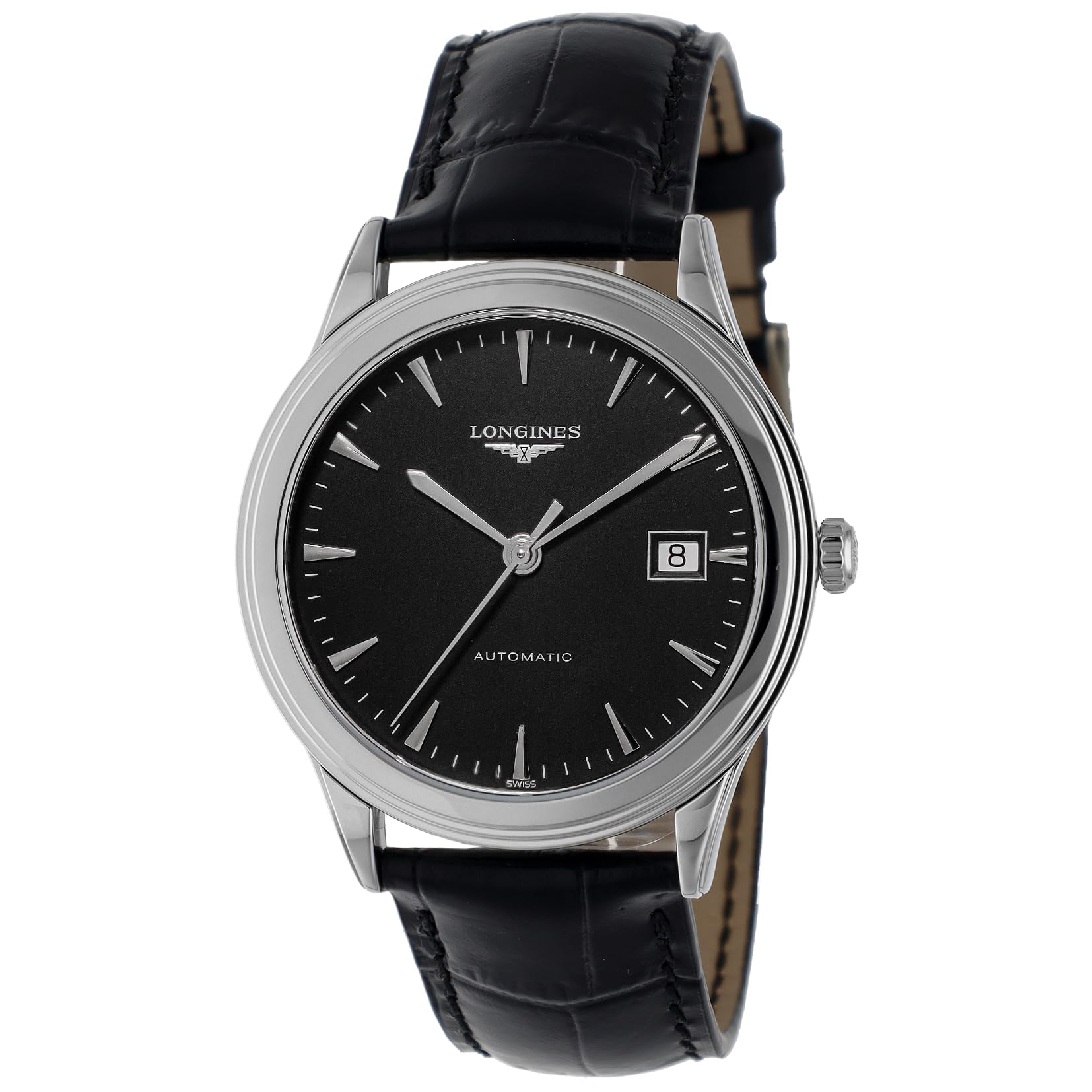 

Watch FLAGSHIP Flagship Automatic Winding 3 ATM Water Resistant Sapphire Glass Black Dial Stainless Steel Black [Longines] Men s L4.974.4.52.1 [Item] чорний