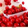 Red Double Layer Explosion-Proof Wedding Balloons Set for Engagement Room Decoration