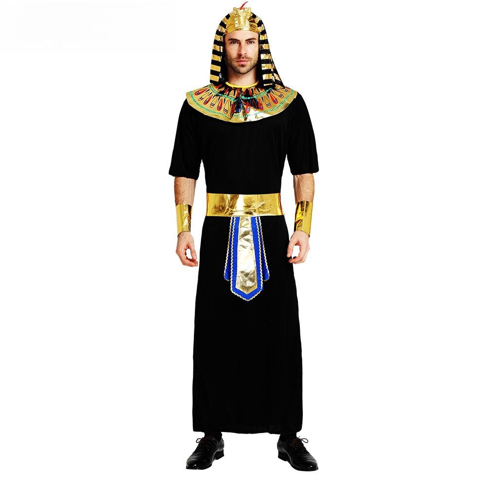 Egyptian Pharaoh Cleopatra Costume 2025 Halloween Party Dress F