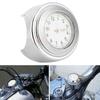 22‑25mm Universal Motorcycle Handlebar Clock Metal Mount Hand Grip Bar Dial Watch