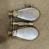 Handmade Antique Brass Maritime Binocular – Vintage Nautical Spyglass, Royal Navy London 1917 Replica, Collector Gift