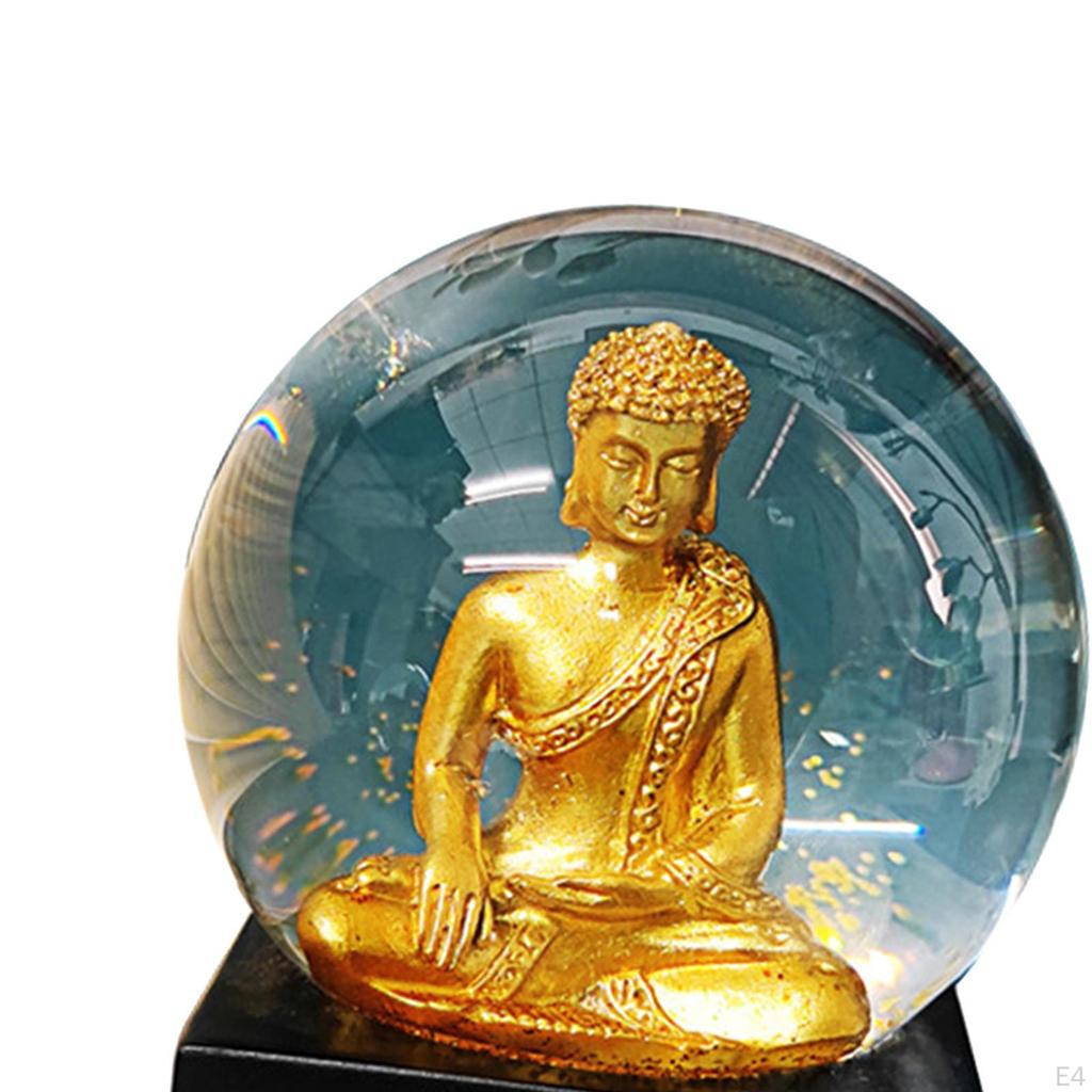 BUDDHA STATUE - Ornaments for Home, Garden Shelf Ornament Figurine Room Decor