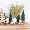 10 Pcs Artificial Flowers Faux Berries Fake Flower For Christmas New Year DIY Floral Plant Home Party Decoration