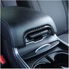 Car Armrest Box Switch Cover Trim Bezel for Dodge Charger 2011- Carbon Fiber