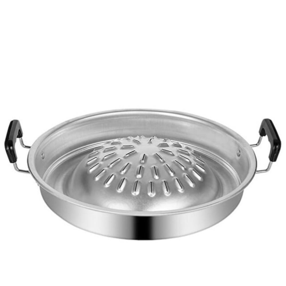 Circular Shape Laotian Hot Pot Portable Carbon Grill High Quality Thai Style Hot Pot  Business