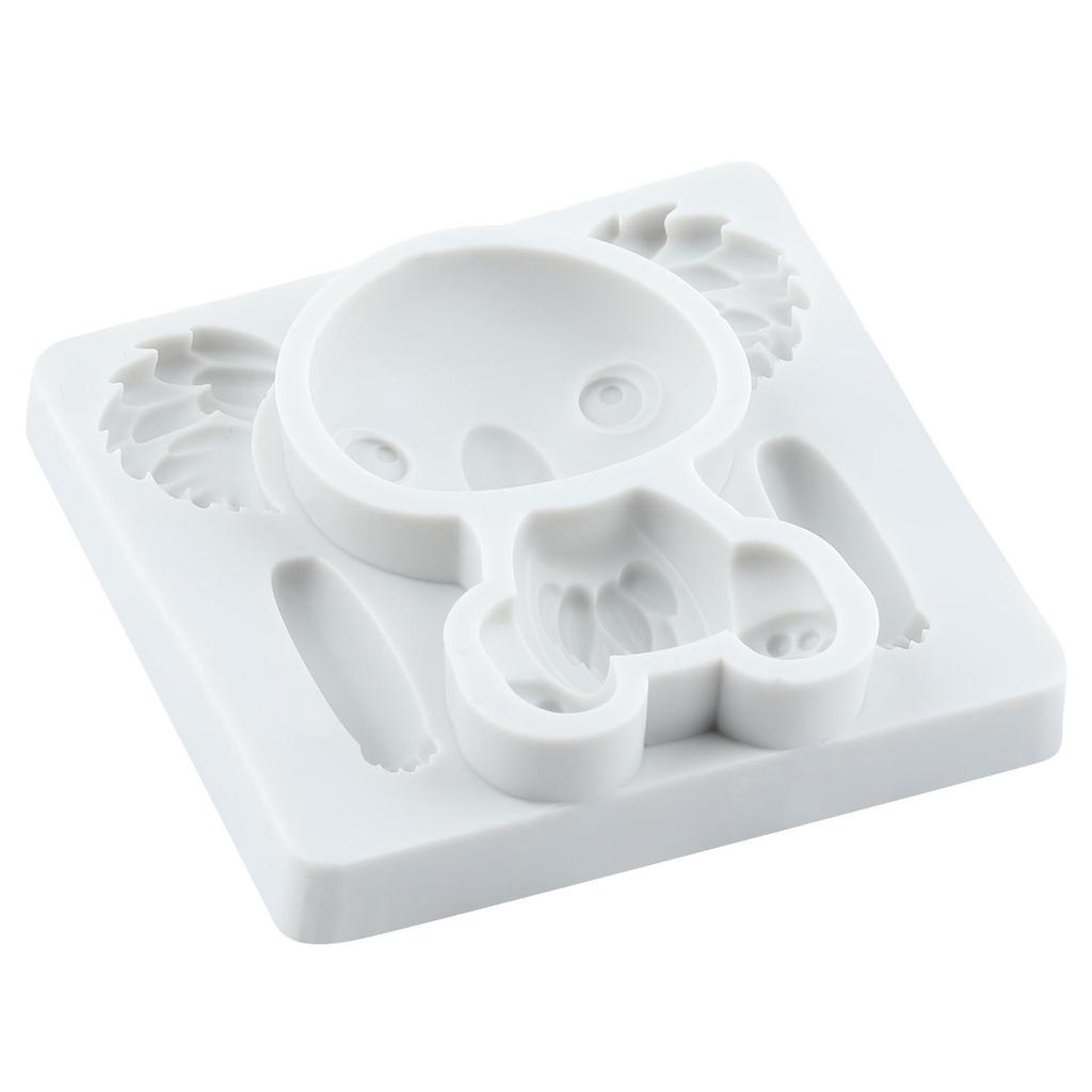 Koala Silikonform Waldtier Fondantformen Kuchen Dekorationswerkzeuge Themenkuchen Dessert Dekoriert Schokoladenbonbonform