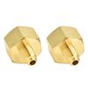 2PCS W21 To 1 4 SAE Refrigerant Charging Adapter Brass HVAC Converter Connector for R32 R134a R407a R404a R422a R422d