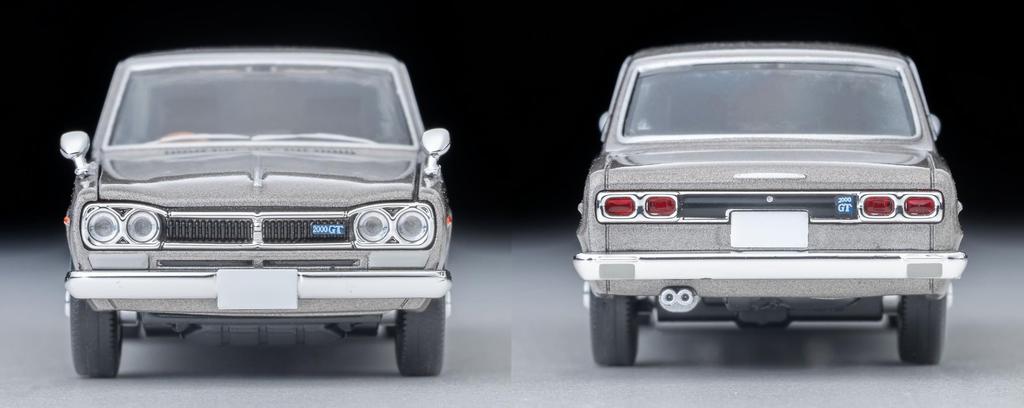 Tomytec Tomica Limited Vintage Neo Scale Nissan Skyline Hardtop 2000GT Silver 1971 Model 336495 1/64 LV-N357a (Finished Model)