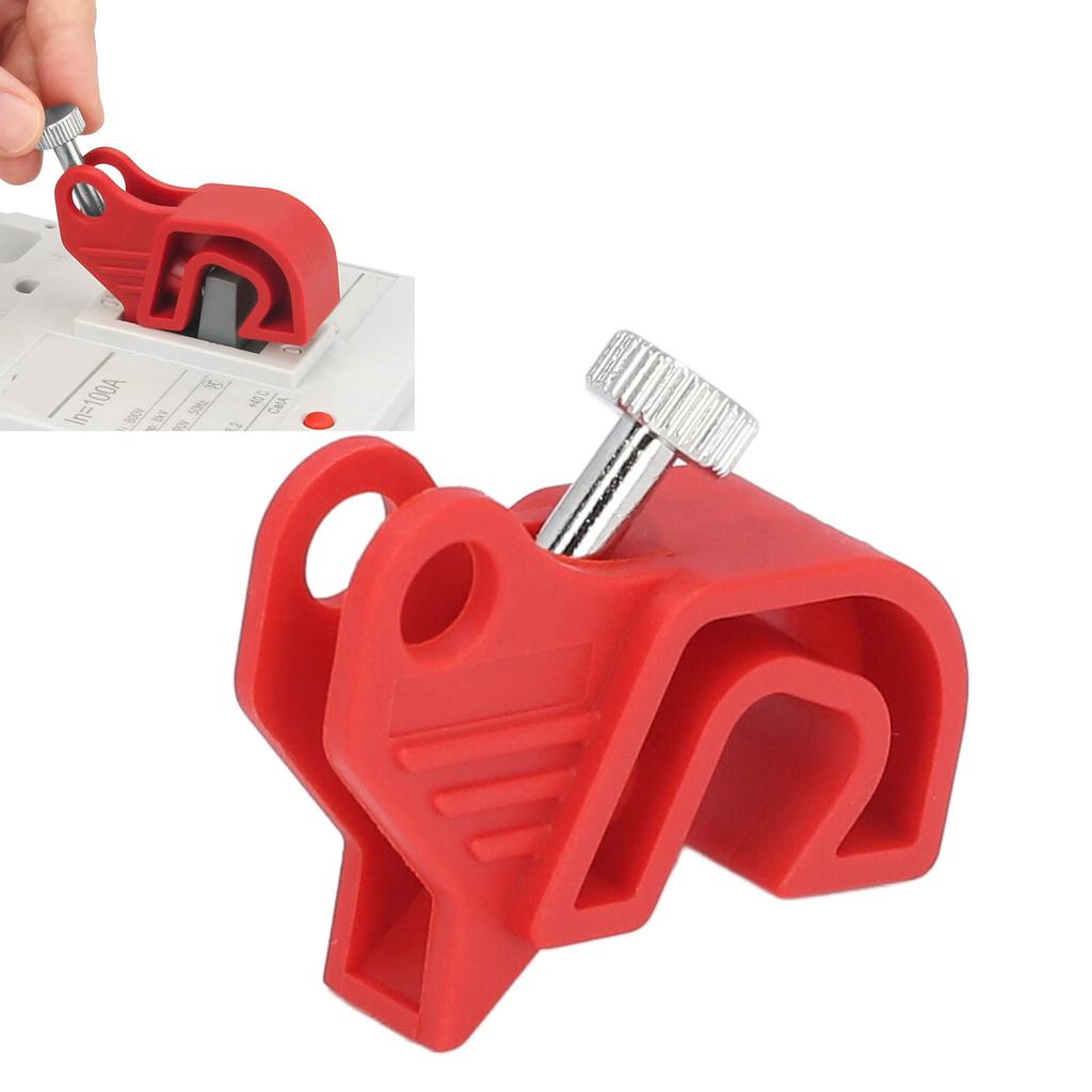 Circuit Breaker Lockout Device Professional Handle Locking Circuit Breaker Safety Lock for Breakdown Maintenance Air Break Switch