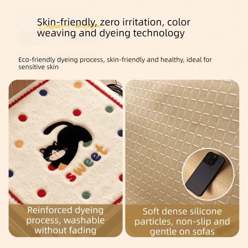 Cartoon Warm Seat Cushion Thick Soft Office Seat Mat Cute Chair Pad  Bedroom