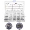 150 Pcs 304 Stainless Steel Cotter Pins 15 Sizes Heavy Duty Hardware Pins Small Cotter Pins Carter Pins Kit