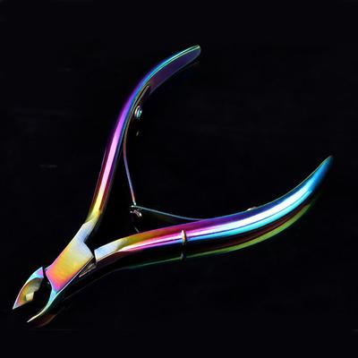 Holograficzne szczypce do paznokci ze stali nierdzewnej szczypce do usuwania szczypiec Clipper Remover Tool