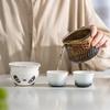 Panda Cultural and Creative Teaware Sets Ceramic Tea Cup Tea Separation Office and Home Use Gift tea set