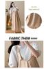 Plus Size 2026 Spring/Summer Maternity Overall Skirt & Shirt Set