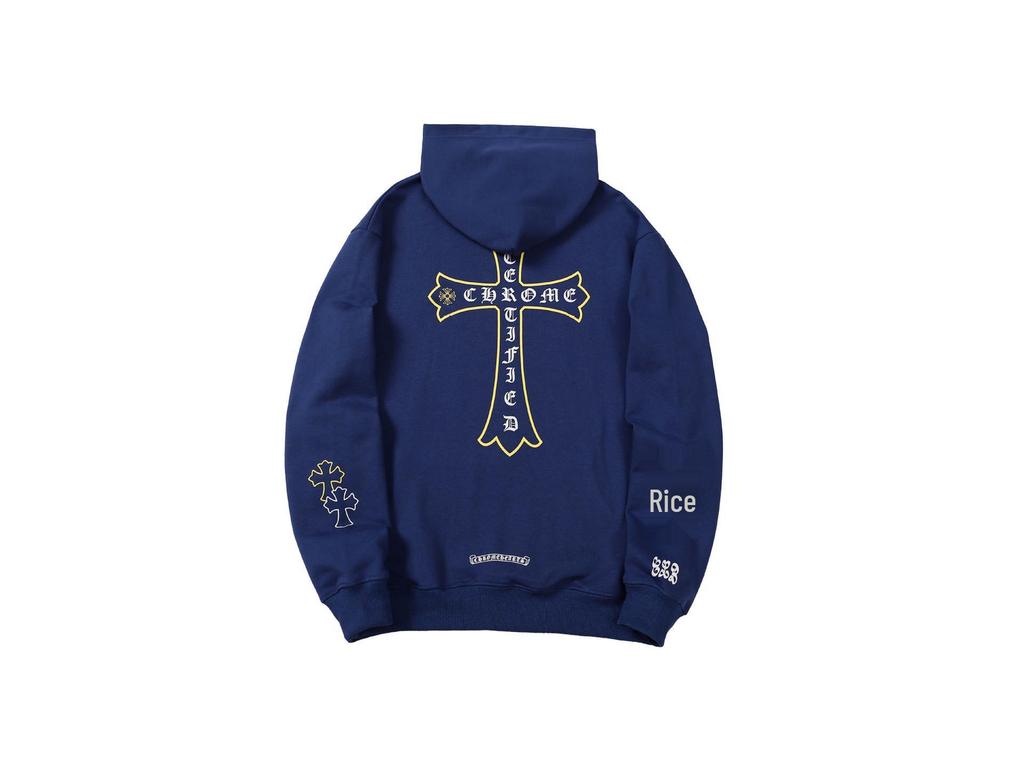 24 Kreuz Hochwertiges Unisex Kapuzenpullover - Herbst/Winter Trendige Amerikanische Marke