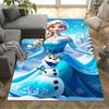 Elsa's Magical Ice Garden Area Rug Design for Game Room Foyer Living Rooms Kitchen Antislip Carpet Office home decor Wedding Party Gift
