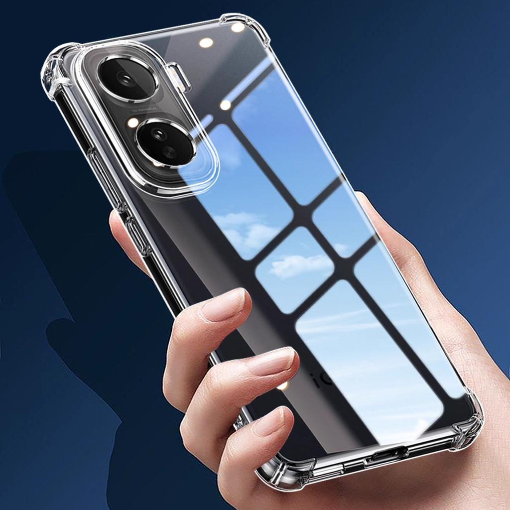 EUCAGR Airbag Transparent TPU Shockproof Case For VIVO iQOO Neo11 Back Cover Clear Shell Coque Fundas For VIVO iQOO Neo 11