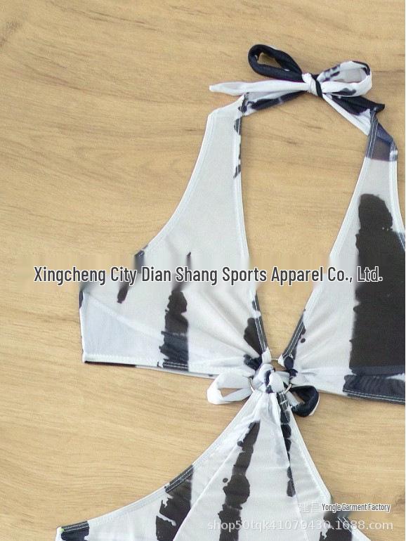 European & American Sexy Split Bikini Swimwear: Three-Piece Set with Beach Long Dress