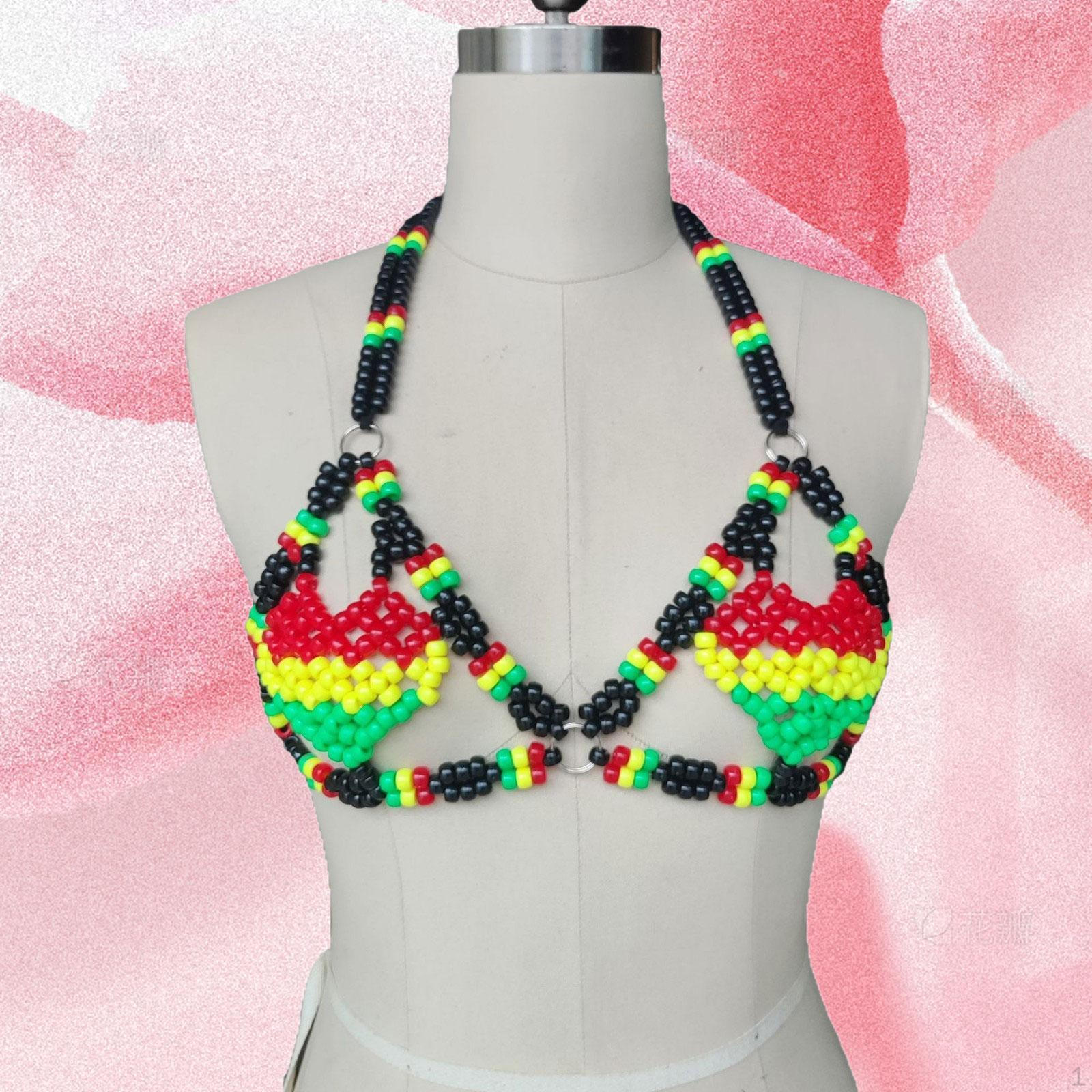 

Women Body Chain Bra Jewelry for Stage Performance Music Festivals Holidays