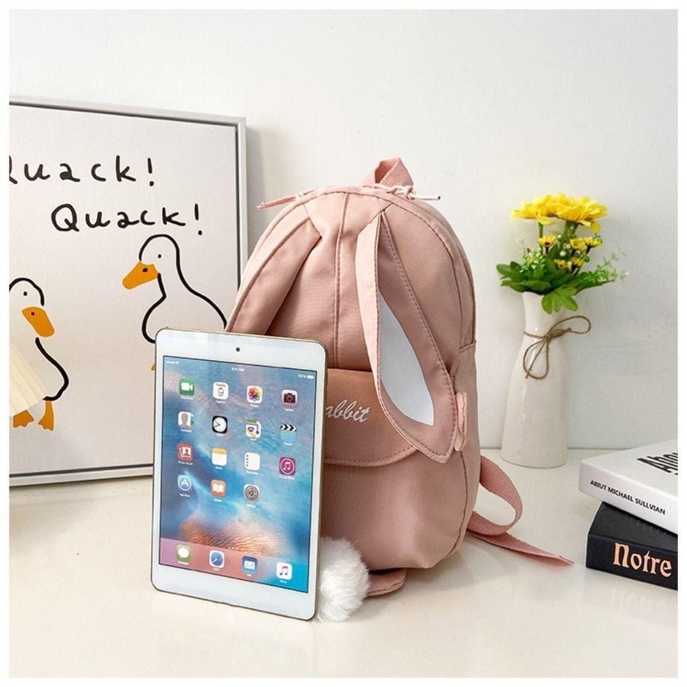 Fashion 20L Portable School Bags Bunny Backpacks Travel Rucksacks