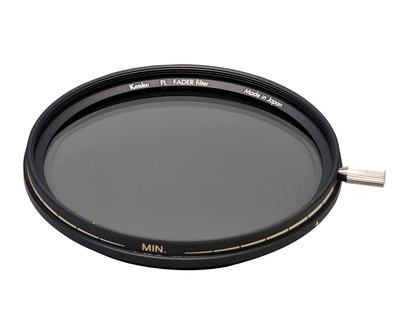 Kenko Variabler ND-Filter 49mm PL FADER Stufenlose Einstellung mit Hebel Hergestellt in Japan 933763 ND3-ND400