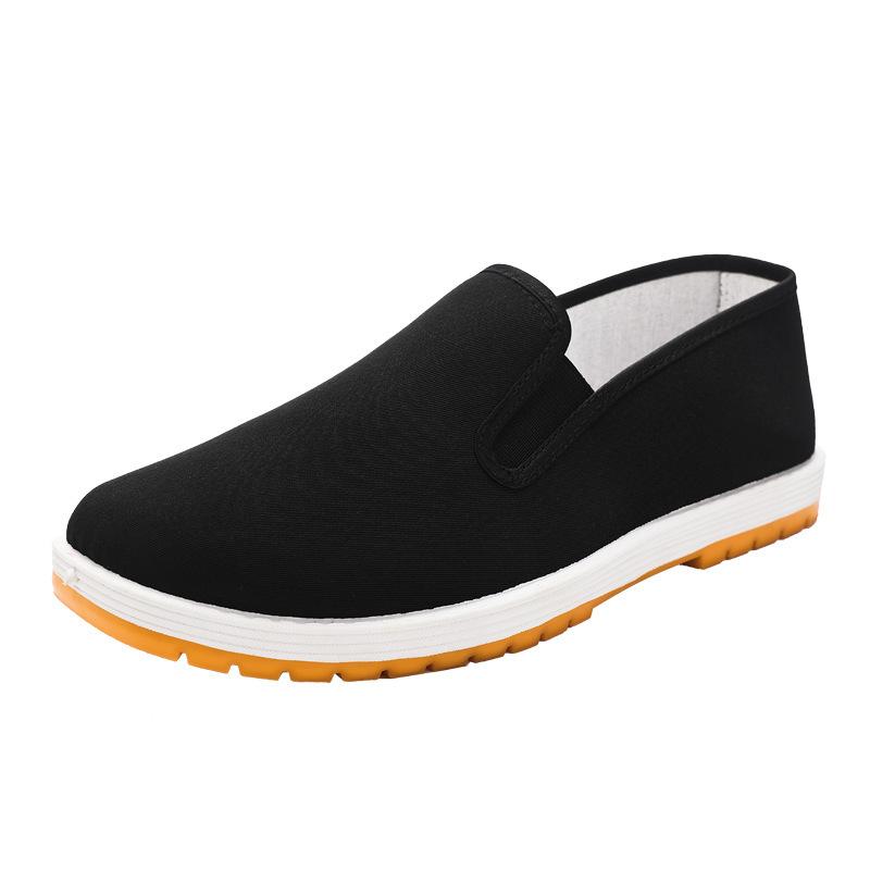 

Cloth shoes men s 2025 spring new old Beijing casual cloth shoes low-top round head work shoes one-pedal men s shoes 39