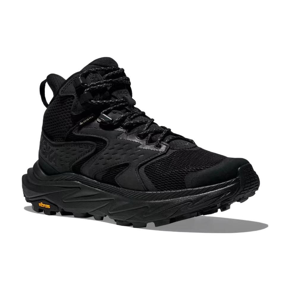 HOKA Anacapa 2 Mid GORE-TEX Üçlü Siyah Unisex Spor Ayakkabı 1141633-BBLC