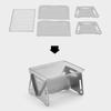 Folding Cassette Stove with Storage Bag Cassette Burners Stove Stainless Steel Mini Cooking Stove for Outdoor Cooking Pincnic
