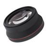 Optical Glass 0.45x Wide‑Angle Black Additional Lens for 72mm Camera Lens Photography Accessory