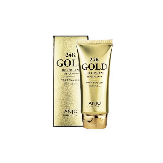 ANJO 24K GOLD BB CREAM SPF50+ PA+++ 50g (3 Options) # 1pcs