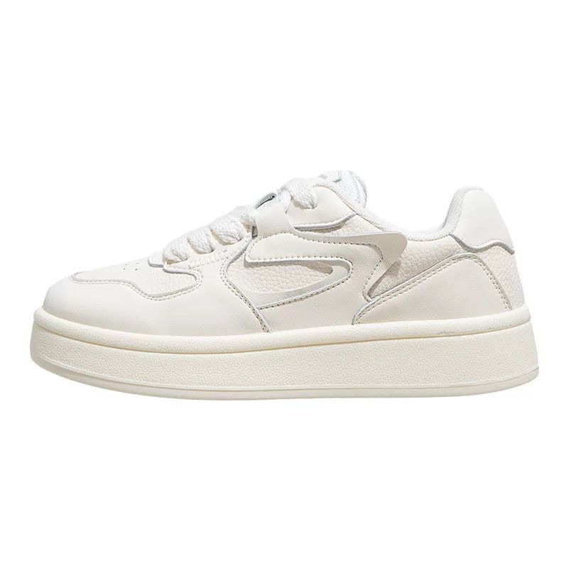 Spring and autumn new retro platform student shoes niche casual sports board shoes