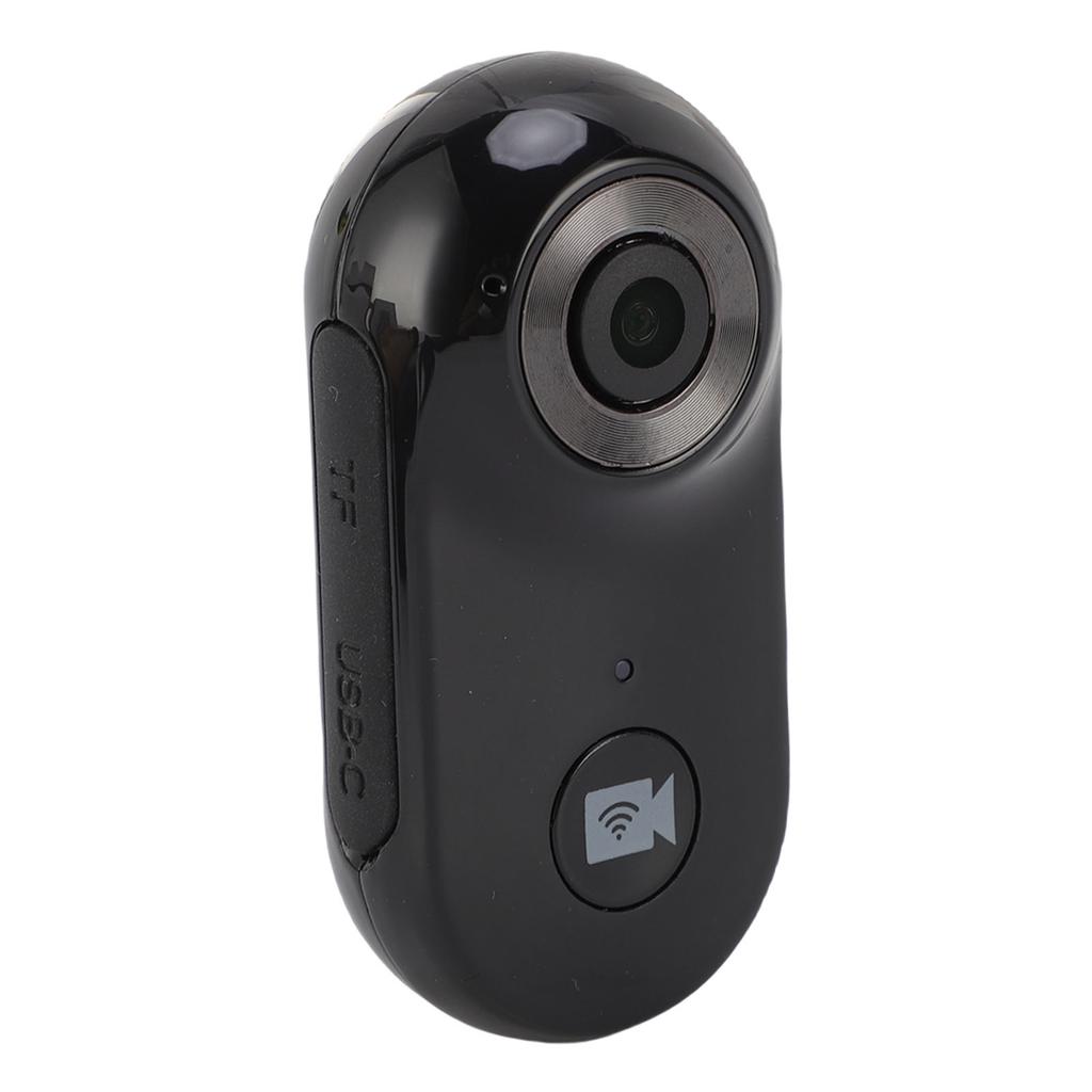 1080P WIFI Baş Parmak Hareket Kamerası Taşınabilir Giyilebilir Vücut Kamerası APP Manyetik Montajlı Bağlantı Koruyucu Kapak