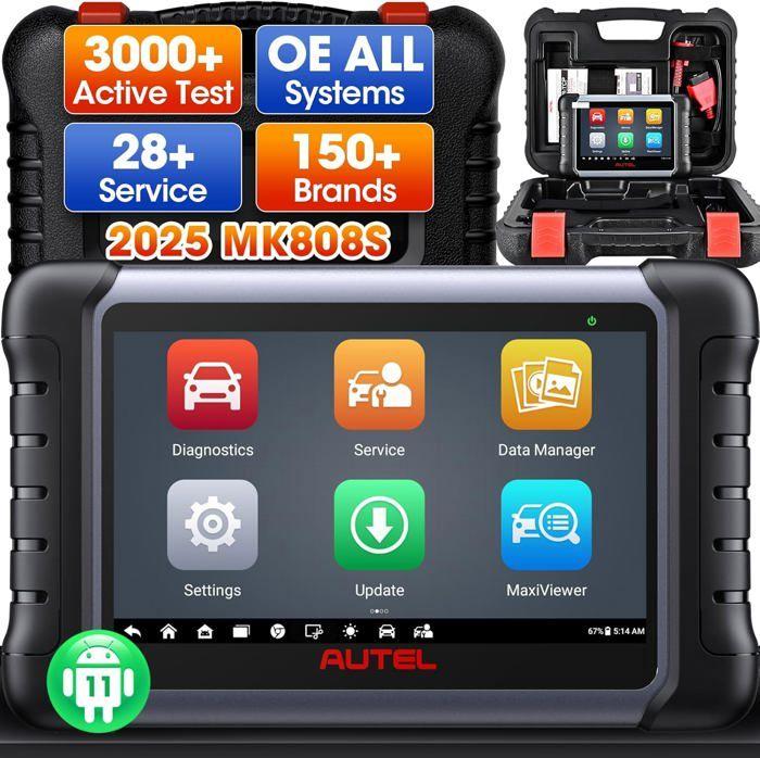 Strumento di Diagnosi - Autel - MK808S - OBD2 - Universale - Reset dei sistemi