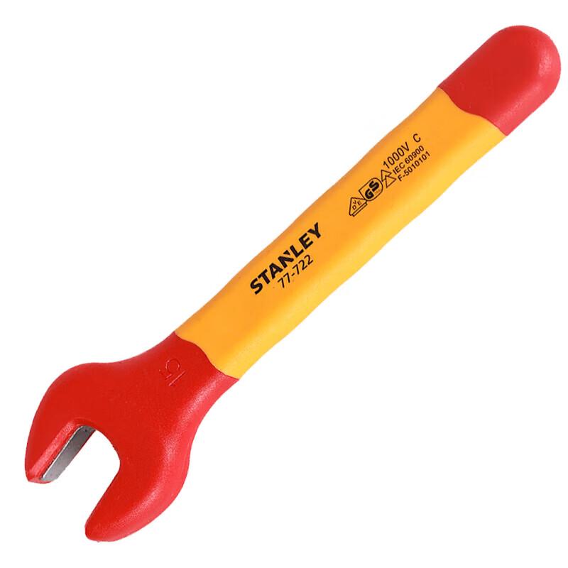STANLEY 1000V VDE Insulated Open-End Wrench 13mm