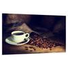 GLASS PROTECTIVE PLATE FOR STOVE 80x52 COFFEE
