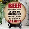 2D Flat 1pc, 8x8 in, You Need A Lot of Beer Themed Aluminum Metal Sign, Suitable for Bedrooms, Kitchens, Dining Rooms and Bars- Ideal for Home