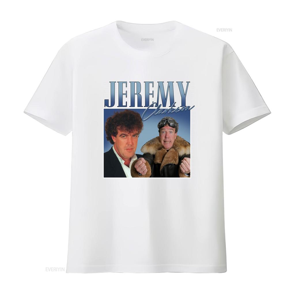 Jeremy Clarkson Appreciation T-Shirt Stilvolles Design für Autoenthusiasten vintage gewaschen Vielseitig Unisex Weich Atmungsaktiv mode