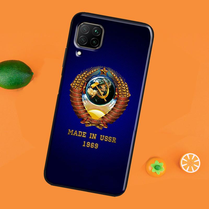 Soviet Union USSR Flag For Honor 50 Case 8X 9X 10i Cover For Huawei Nova 5T P Smart 2021 P20 P30 P40 Lite Pro