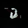 20/50Pcs Plastic PPR Clamp Holder For Water Pipe Tube Fittings With Cover Diameter 16mm 20mm 25mm 32mm 40mm