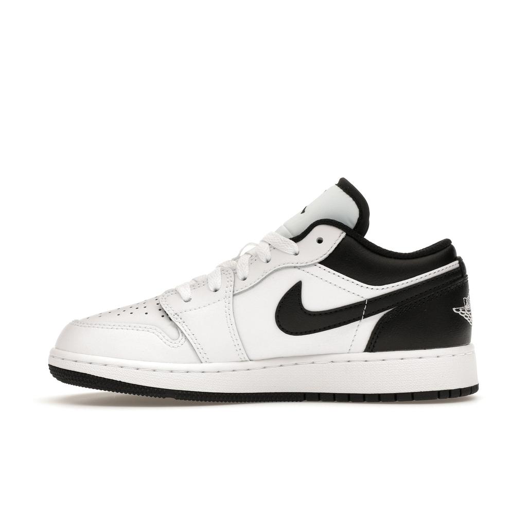 Air Jordan 1 Low GS White Black Reverse Panda 553560-132