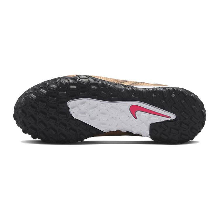 Nike Phantom GT Jr. Academy TF Scarpe da Calcio per Bambini Low top Prato Nero Oro Bambini DR6062-810